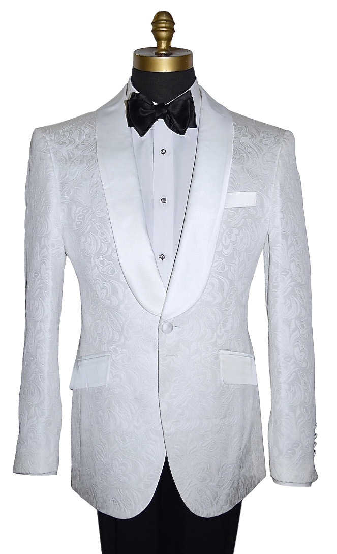 White Tuxedo Jacket Only