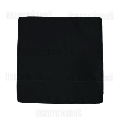 black pocket handkerchief