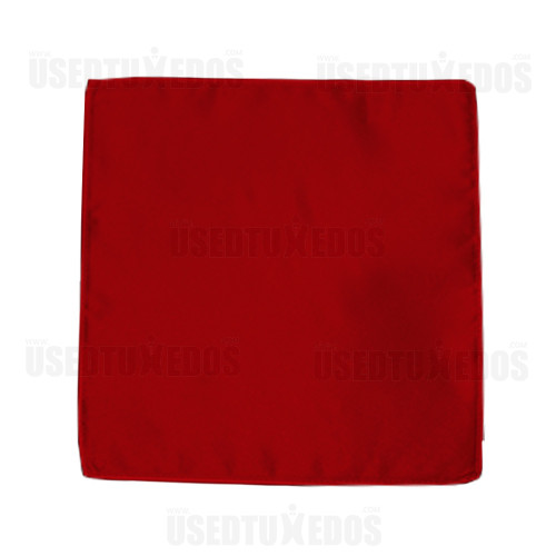 valentina ruby red pocket handkerchief