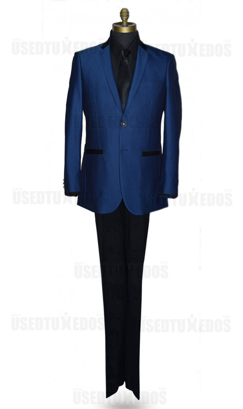 Sapphire Blue Tuxedo/Suit Ensemble