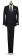 Men's Slim Fit Black 3 Piece Suit