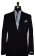 men's long silver dress tie and vest for grooms and weddings with black tuxedo