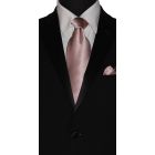 men's ballet-rose silk dress tie at TuxBling.com